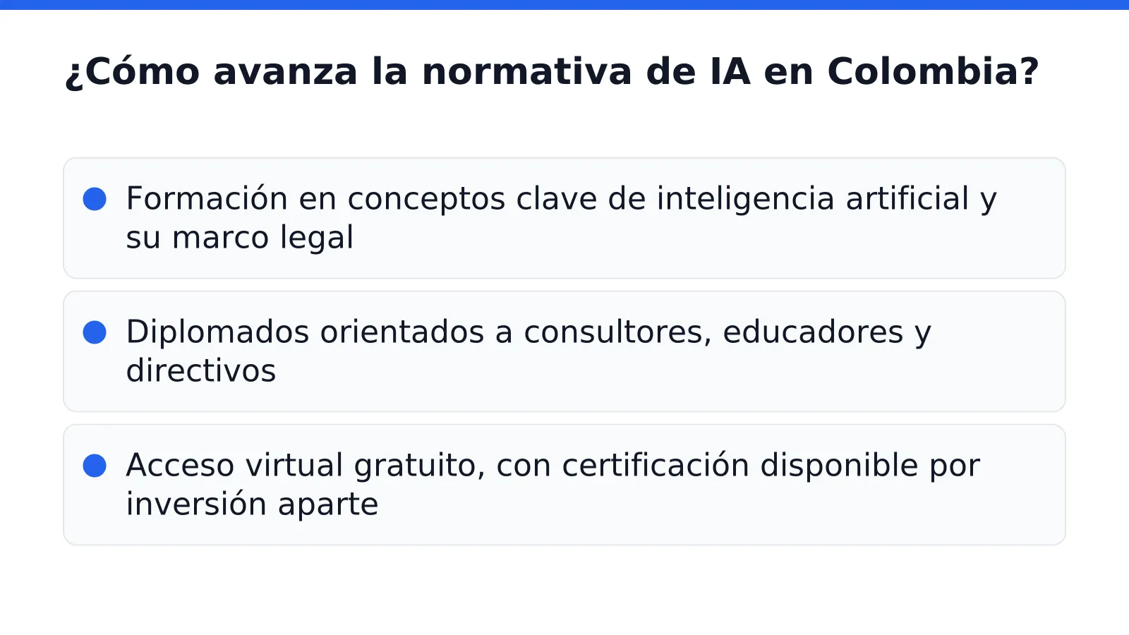 ¿Cómo avanza la normativa de IA en Colombia