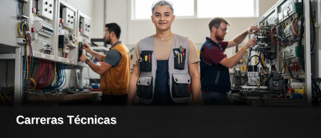 ¿Por qué elegir una formación técnica corta, Carreras Técnicas